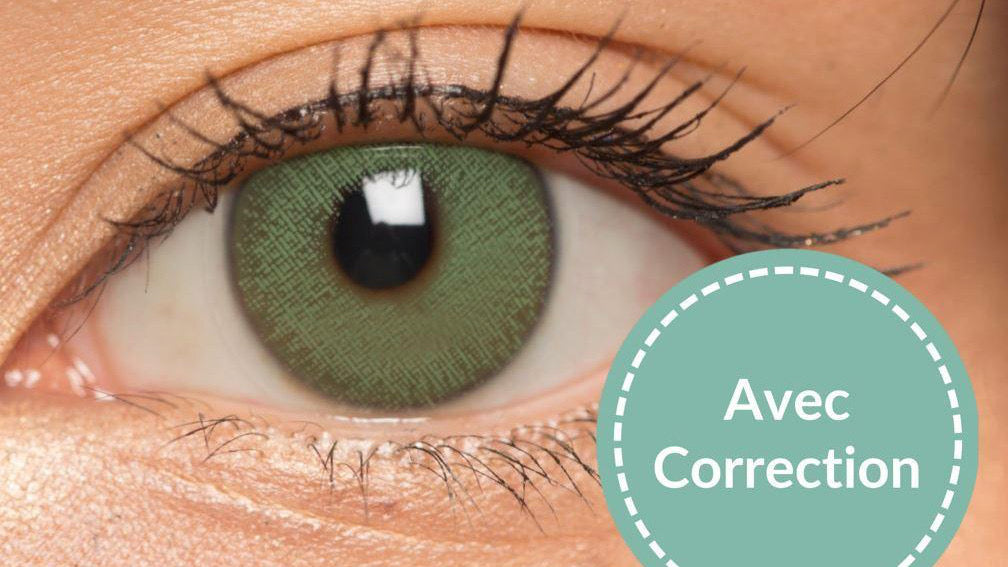 Quelle lentilles de couleur avec correction choisir lorsque l'on a les yeux foncés ?