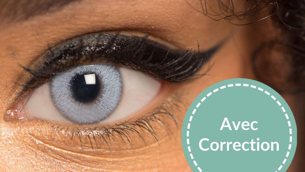 Pourquoi nos lentilles de couleur avec correction sont celles qu'il vous faut !