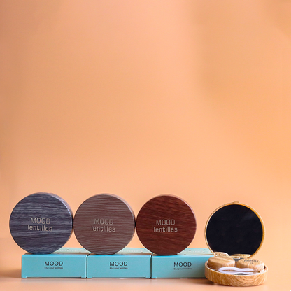 Lentilles de couleur Vert jade avec correction - 3 mois