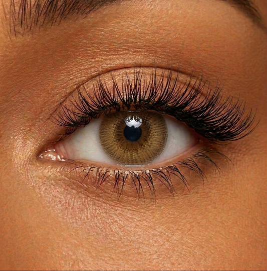 Lentilles de couleur Marron Noisette - 3 mois