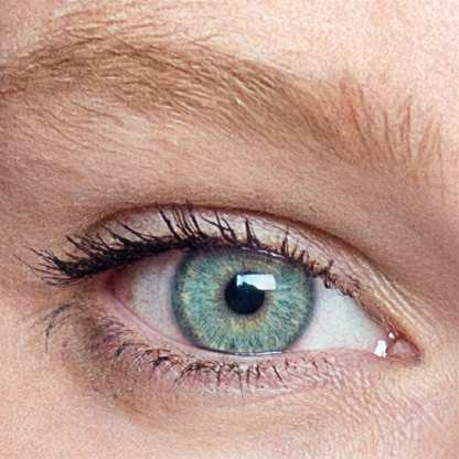 Lentilles de couleur Vert opaline avec correction - 3 mois