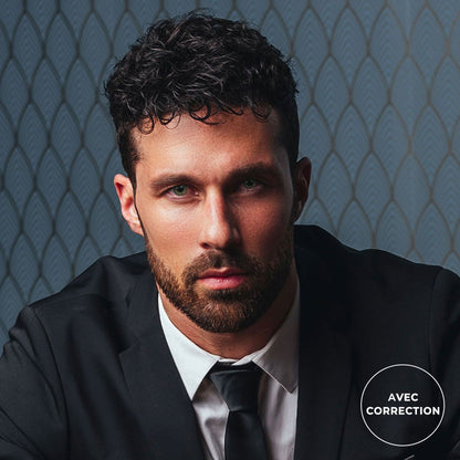 Lentilles de couleur Vert jade avec correction - 3 mois