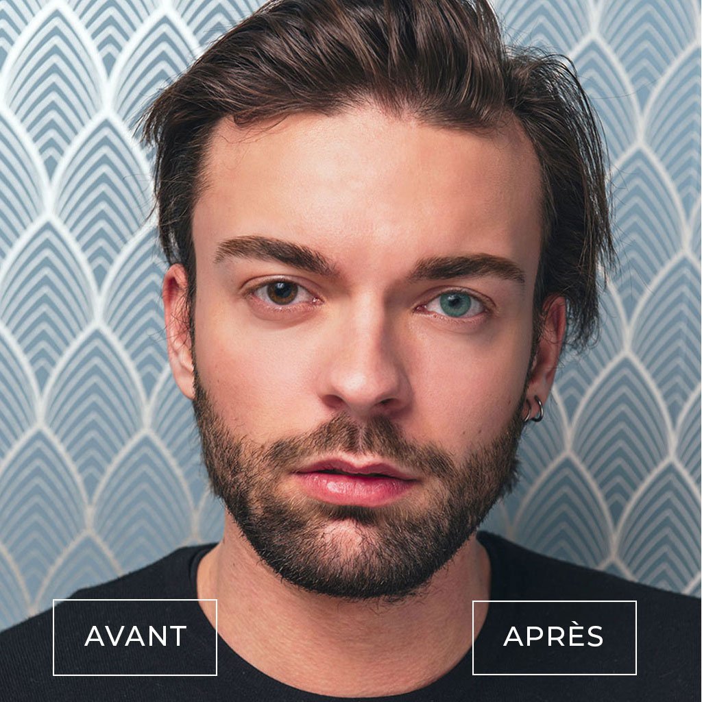 Lentilles de couleur Vert opaline avec correction - 3 mois