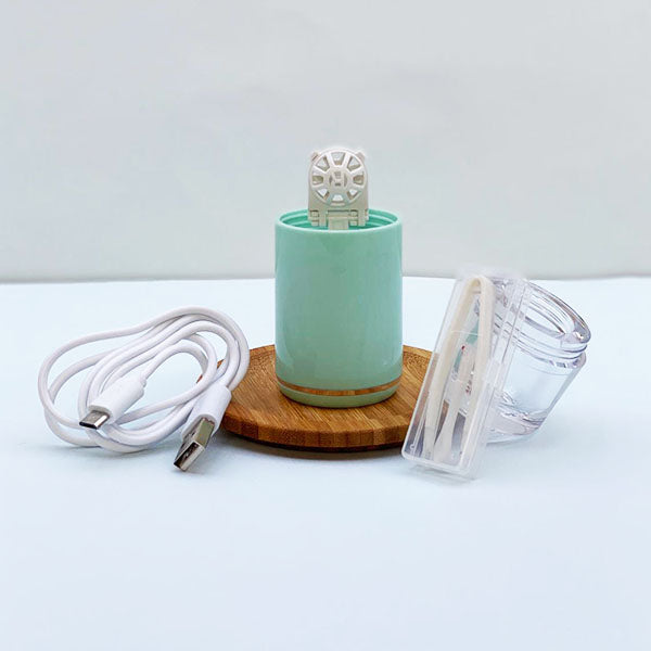 Nettoyeur de lentilles de contact Jaune